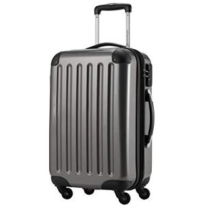 Hauptstadtkoffer ALEX Kabinväska 55x38x23 cm, 42 L, Kodlås, Expanderbar Hårdskal Trolley i PC ABS, 3,2 kg, 4 Dubbelhjul, titanfärgad Hauptstadtkoffer ALEX Kabinväska 55x38x23 cm, 42 L, Kodlås, Expanderbar Hårdskal Trolley i PC ABS, 3,2 kg, 4 Dubbelhjul, titanfärgad