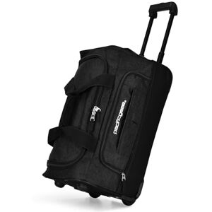 Pacific Gear Rullande duffelväska med hjul, bagage, hockey, sport, XL, hjul, slitstark, 53 cm, Svart, 21 Inch Pacific Gear Rullande duffelväska med hjul, bagage, hockey, sport, XL, hjul, slitstark, 53 cm, Svart, 21 Inch