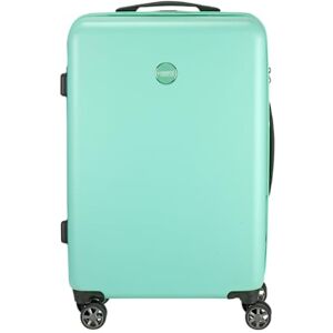 Princess PT01 Deluxe – tillverkad av återvunna material – 7 färger och 3 storlekar – 4 dubbla svänghjul – försänkt TSA-lås, Pacific mint, Mittel Reisekoffer, Trolley med hårda hjul Princess PT01 Deluxe – tillverkad av återvunna material – 7 färger och 3 storlekar – 4 dubbla svänghjul – försänkt TSA-lås, Pacific mint, Mittel Reisekoffer, Trolley med hårda hjul