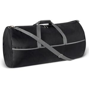 Amazon Essentials 82 cm (32,4 tum) extra stor vikbar duffelväska i nylon för resa/förvaring med blixtlåsfickor, 150 liter (9 254 kubiktum), kapacitet 22,7 kg (50 lbs), svart (tidigare Amazon Basics) Amazon Essentials 82 cm (32,4 tum) extra stor vikbar duffelväska i nylon för resa/förvaring med blixtlåsfickor, 150 liter (9 254 kubiktum), kapacitet 22,7 kg (50 lbs), svart (tidigare Amazon Basics)