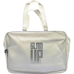 GLAM UP Glam'Up Paris – Vanity – resväska med stor kapacitet – sminkväska – praktisk och hållbar researrangör – iriserande vit, Iriserande vit, Vanity necessär GLAM UP Glam'Up Paris – Vanity – resväska med stor kapacitet – sminkväska – praktisk och hållbar researrangör – iriserande vit, Iriserande vit, Vanity necessär