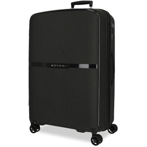 MOVOM Noon resväska stor svart 51 x 76 x 33 cm styv 4,58 kg stängning TSA polypropylen 4,58 kg 109 hopfällbar, svart, Talla única, Stor resväska MOVOM Noon resväska stor svart 51 x 76 x 33 cm styv 4,58 kg stängning TSA polypropylen 4,58 kg 109 hopfällbar, svart, Talla única, Stor resväska