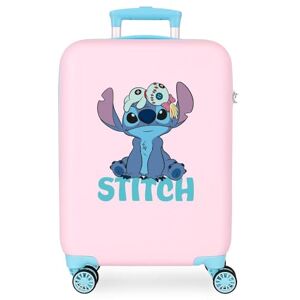 Disney Joumma Stitch kabinväska rosa 38 x 55 x 20 cm styv 2 kg sida kombinationslås ABS 2 kg 35 L handbagage, Rosa, Talla única, Kabinväska Disney Joumma Stitch kabinväska rosa 38 x 55 x 20 cm styv 2 kg sida kombinationslås ABS 2 kg 35 L handbagage, Rosa, Talla única, Kabinväska