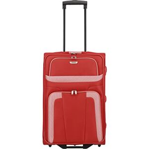 paklite travelite 2-hjuls handbagage resväska uppfyller IATA boarding bagagestandarder, Röd, 63 cm, Resväska paklite travelite 2-hjuls handbagage resväska uppfyller IATA boarding bagagestandarder, Röd, 63 cm, Resväska