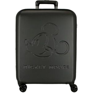 Disney Mickey Good Trip kabinväska svart 40 x 55 x 20 cm hård 2,5 kg stängning TSA ABS 2,5 kg 44L handbagage, svart, Talla única, Kabinväska Disney Mickey Good Trip kabinväska svart 40 x 55 x 20 cm hård 2,5 kg stängning TSA ABS 2,5 kg 44L handbagage, svart, Talla única, Kabinväska