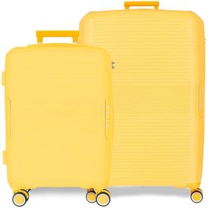MOVOM Inari Resväska set, en storlek, Gul, Talla única, Bagageset MOVOM Inari Resväska set, en storlek, Gul, Talla única, Bagageset