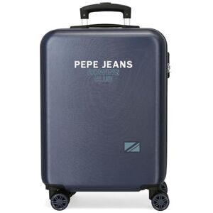 Pepe Jeans Edmon blå kabinväska 38 x 55 x 20 cm hård ABS sida kombinationslås 34 L 2,74 kg 4 hjul bagage hand av joumma väskor, Blå, Talla única, Kabinväska Pepe Jeans Edmon blå kabinväska 38 x 55 x 20 cm hård ABS sida kombinationslås 34 L 2,74 kg 4 hjul bagage hand av joumma väskor, Blå, Talla única, Kabinväska