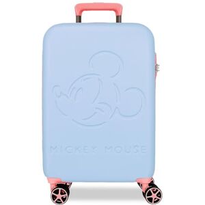Disney Musse Crazy Trip blå kabinväska 36 x 55 x 20 cm hård 2,5 kg stängning TSA ABS 2,5 kg 39,6 L handbagage, Blå, Talla única, Kabinväska Disney Musse Crazy Trip blå kabinväska 36 x 55 x 20 cm hård 2,5 kg stängning TSA ABS 2,5 kg 39,6 L handbagage, Blå, Talla única, Kabinväska