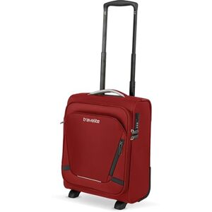 Travelite Handbagageväska med 2 hjul för EasyJet, Vueling Wizz, integrerat kombinationslås, ombordtrolley jetpack: Kompakt mjukt bagage med fästfunktion, 40 x 30 x 20 cm, 21 l, 1,7 kg, röd, Handgepäck Travelite Handbagageväska med 2 hjul för EasyJet, Vueling Wizz, integrerat kombinationslås, ombordtrolley jetpack: Kompakt mjukt bagage med fästfunktion, 40 x 30 x 20 cm, 21 l, 1,7 kg, röd, Handgepäck