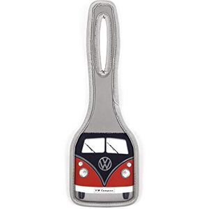 BRISA VW Collection – Volkswagen resväska bagage adressetikett reseetikett med T1-buss husbilsdesign (klassisk buss/röd och svart) BRISA VW Collection – Volkswagen resväska bagage adressetikett reseetikett med T1-buss husbilsdesign (klassisk buss/röd och svart)