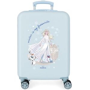 Disney Frozen Adventure of My Mind Resväska, Vinter, 34x55x20 cms, Kabinväska Disney Frozen Adventure of My Mind Resväska, Vinter, 34x55x20 cms, Kabinväska