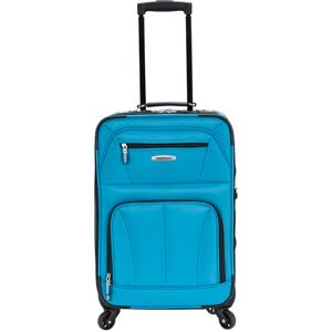 Rockland Bagage 19 tum expanderbar spinner handbagage, Turkos, En storlek, Pasadena 19 tum expanderbar spinner handbagage Rockland Bagage 19 tum expanderbar spinner handbagage, Turkos, En storlek, Pasadena 19 tum expanderbar spinner handbagage