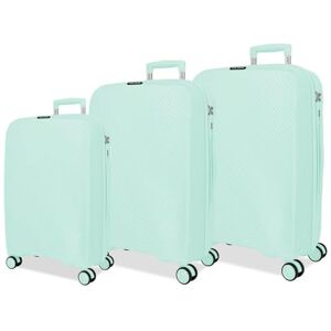 ROLL ROAD Orbit Resväska Set Blå 54/64/75 cm Styv 9,6 kg Stängning TSA Polypropylen 9,6 kg 183L Handbagage, Blå, Talla única, Bagageset ROLL ROAD Orbit Resväska Set Blå 54/64/75 cm Styv 9,6 kg Stängning TSA Polypropylen 9,6 kg 183L Handbagage, Blå, Talla única, Bagageset