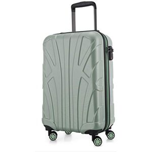 suitline Kabinväska 55 x 35 x 20 cm (34 L) ABS hård skal med TSA lås 4 dubbla hjul teleskophandtag lätt handbagage affärsresa, mintgrön suitline Kabinväska 55 x 35 x 20 cm (34 L) ABS hård skal med TSA lås 4 dubbla hjul teleskophandtag lätt handbagage affärsresa, mintgrön