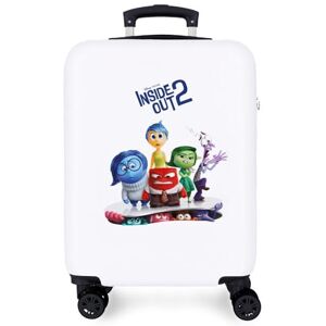 Disney Valise Cabine Inside out 2 olika färger ABS styva fermeture à combinaison latérale 4 dubbla fickor huvudväska från Joumma Sacs., Vit, Talla única, Resväska Disney Valise Cabine Inside out 2 olika färger ABS styva fermeture à combinaison latérale 4 dubbla fickor huvudväska från Joumma Sacs., Vit, Talla única, Resväska