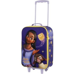 Disney Karactermania Wish Star-Soft 3D-resväska, lila, 17 x 33 x 52 cm, kapacitet 26 L, Lila, En storlek, Mjuk 3D-resväska stjärna Disney Karactermania Wish Star-Soft 3D-resväska, lila, 17 x 33 x 52 cm, kapacitet 26 L, Lila, En storlek, Mjuk 3D-resväska stjärna