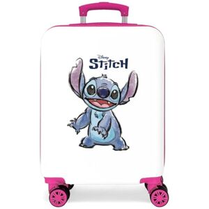 Disney Bedårande Stitch Moods ABS Hard Kabinväska Sido-Kombinationslås 4 Dubbla Hjul Bagage Hand, Glad, Maleta cabina, Kabinväska Disney Bedårande Stitch Moods ABS Hard Kabinväska Sido-Kombinationslås 4 Dubbla Hjul Bagage Hand, Glad, Maleta cabina, Kabinväska
