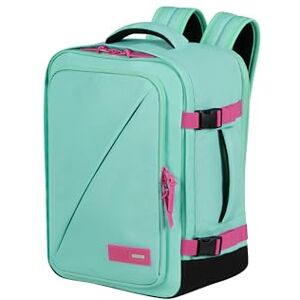 American Tourister Take2Cabin Ryanair/Wizz Air kabinväska 30 x 20 x 40 cm, 26,5 L, 0,60 kg, handbagage, flygplansryggsäck S/M under sätet, mint/rosa (Jelly Mint/Electric Fuchsia) American Tourister Take2Cabin Ryanair/Wizz Air kabinväska 30 x 20 x 40 cm, 26,5 L, 0,60 kg, handbagage, flygplansryggsäck S/M under sätet, mint/rosa (Jelly Mint/Electric Fuchsia)