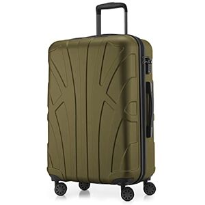 suitline Mellanstor resväska 66 x 44 x 27 cm ABS hård skal expanderbar (58-68 L) med TSA lås 4 dubbla hjul teleskophandtag resväska, avokadogrön suitline Mellanstor resväska 66 x 44 x 27 cm ABS hård skal expanderbar (58-68 L) med TSA lås 4 dubbla hjul teleskophandtag resväska, avokadogrön
