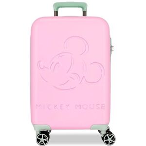 Disney Mickey Crazy Trip rosa kabinväska 36 x 55 x 20 cm hård 2,5 kg stängning TSA ABS 2,5 kg 39,6 l handbagage, Rosa, Talla única, Kabinväska Disney Mickey Crazy Trip rosa kabinväska 36 x 55 x 20 cm hård 2,5 kg stängning TSA ABS 2,5 kg 39,6 l handbagage, Rosa, Talla única, Kabinväska