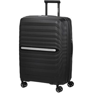 Samsonite Neo Flux Spiner M, Expanderbar Resväska, 68 Cm, 86/96 L, Svart (Svart) Samsonite Neo Flux Spiner M, Expanderbar Resväska, 68 Cm, 86/96 L, Svart (Svart)