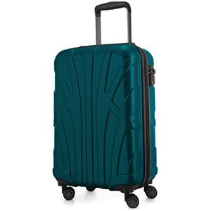 suitline Kabinväska 55 x 35 x 20 cm (34 L) ABS hård skal med TSA lås 4 dubbla hjul teleskophandtag lätt handbagage affärsresa, aquagrön suitline Kabinväska 55 x 35 x 20 cm (34 L) ABS hård skal med TSA lås 4 dubbla hjul teleskophandtag lätt handbagage affärsresa, aquagrön