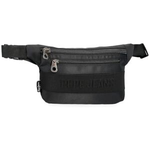 Pepe Jeans Ancor midjeväska svart 25 x 15 x 2,5 cm polyester 0,94 L av Joumma väskor, svart, Talla única, midjeväska Pepe Jeans Ancor midjeväska svart 25 x 15 x 2,5 cm polyester 0,94 L av Joumma väskor, svart, Talla única, midjeväska