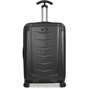 Traveler's Choice Polycarbonate Hardside Expandable Spinner Luggage, Brushed Metal, Silverwood I (26-Inch) Traveler's Choice Polycarbonate Hardside Expandable Spinner Luggage, Brushed Metal, Silverwood I (26-Inch)