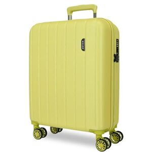 MOVOM Wood, kabinväska, bagage, interiör med två fack, tillverkad av robust och lätt ABS-material, 4 snurrande hjul, kombinationslås på sidan, av Joumma-väskor, Gul, 40x55x20 cm, Kabinväska MOVOM Wood, kabinväska, bagage, interiör med två fack, tillverkad av robust och lätt ABS-material, 4 snurrande hjul, kombinationslås på sidan, av Joumma-väskor, Gul, 40x55x20 cm, Kabinväska