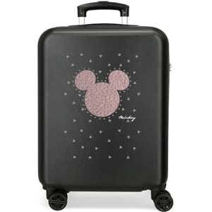 Disney Joumma Musse Studs svart kabinväska 38 x 55 x 20 cm hård ABS sida kombinationslås 35 L 2 kg 4 dubbla hjul bagage hand, svart, Kabinväska Disney Joumma Musse Studs svart kabinväska 38 x 55 x 20 cm hård ABS sida kombinationslås 35 L 2 kg 4 dubbla hjul bagage hand, svart, Kabinväska
