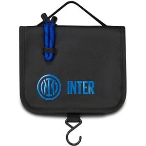 Inter Seven, svart ljusblå, sminkväska med handtag, resor och fritid, Svart, Modern Inter Seven, svart ljusblå, sminkväska med handtag, resor och fritid, Svart, Modern