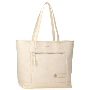 Pepe Jeans Sprig bärbar tygväska 15,6 tum beige 34 x 32 x 14 cm konstläder av Joumma väskor, beige, Talla única, tygkassar Pepe Jeans Sprig bärbar tygväska 15,6 tum beige 34 x 32 x 14 cm konstläder av Joumma väskor, beige, Talla única, tygkassar