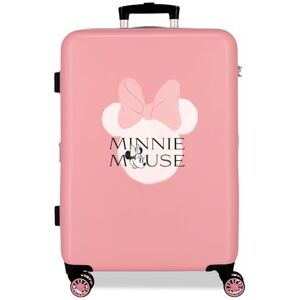 Disney Joumma Mimmi Heads resväska medium rosa 46 x 65 x 23 cm styv 3 kg sida kombinationslås ABS 3 kg 56 x hållbar, Rosa, Talla única, medium resväska Disney Joumma Mimmi Heads resväska medium rosa 46 x 65 x 23 cm styv 3 kg sida kombinationslås ABS 3 kg 56 x hållbar, Rosa, Talla única, medium resväska