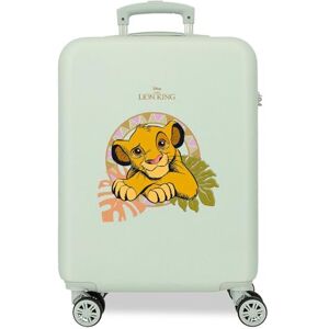Disney Leon King Simba & Friends resväska med hård sidokombinationsstängning med 4 hjul och handbagage är tillverkat av ABS, ett styvt och lätt material., Simba grön, Talla única, Resväska Disney Leon King Simba & Friends resväska med hård sidokombinationsstängning med 4 hjul och handbagage är tillverkat av ABS, ett styvt och lätt material., Simba grön, Talla única, Resväska
