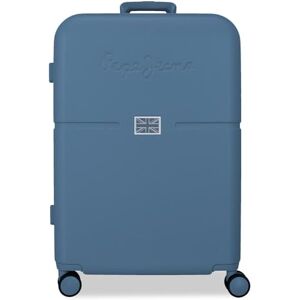 Pepe Jeans Accent medium resväska blå 48 x 70 x 28 cm styv 3,22 kg stängning TSA ABS 3,22 kg 79 hopfällbar av Joumma Bags, Blå, Talla única, medium resväska Pepe Jeans Accent medium resväska blå 48 x 70 x 28 cm styv 3,22 kg stängning TSA ABS 3,22 kg 79 hopfällbar av Joumma Bags, Blå, Talla única, medium resväska