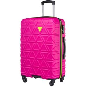 PUCCINI California resväska med hårt skal handbagage vagn lätt resväska med 4 hjul M-L-XL, ROSA, L, Medium resväska PUCCINI California resväska med hårt skal handbagage vagn lätt resväska med 4 hjul M-L-XL, ROSA, L, Medium resväska
