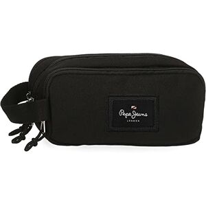 Pepe Jeans Aris trippelfodral, svart/vit, trippelfodral, svart/vit, Trippelfodral Pepe Jeans Aris trippelfodral, svart/vit, trippelfodral, svart/vit, Trippelfodral
