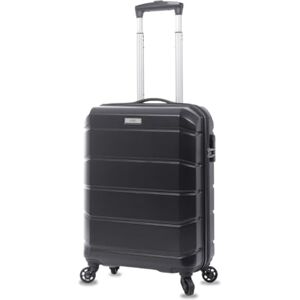 Totto Kabinväska, Rayatta-modell, 38,5 x 57 x 20,5 cm, 36 l kapacitet, hög slagtålighet, 360° hjul, teleskopiskt handtag, inre remmar, hänglås 3 siffror, svart färg Totto Kabinväska, Rayatta-modell, 38,5 x 57 x 20,5 cm, 36 l kapacitet, hög slagtålighet, 360° hjul, teleskopiskt handtag, inre remmar, hänglås 3 siffror, svart färg
