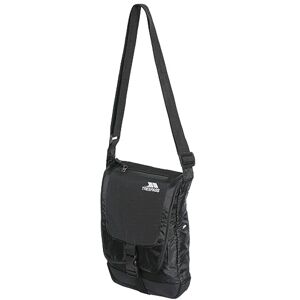 Trespass Strapper, svart, 2,5 L axelväska / 3 inre fack, svart Trespass Strapper, svart, 2,5 L axelväska / 3 inre fack, svart
