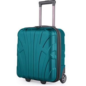 suitline Underseat kabintrolley 45 x 36 x 20 cm ABS hård skal 30 L med 2 hjul teleskophandtag liten handbagage, akvagrön suitline Underseat kabintrolley 45 x 36 x 20 cm ABS hård skal 30 L med 2 hjul teleskophandtag liten handbagage, akvagrön