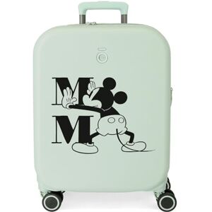 Disney Mickey Happiness Kabinväska Grön 40x55x20 cms Stelt ABS Integrerad TSA-stängning 37L 2,74 kg 4 Dubbla hjul Handbagage, Grön, Maleta de cabina, Kabinväska Disney Mickey Happiness Kabinväska Grön 40x55x20 cms Stelt ABS Integrerad TSA-stängning 37L 2,74 kg 4 Dubbla hjul Handbagage, Grön, Maleta de cabina, Kabinväska