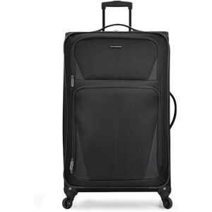 U.S. Traveler USA Traveler Aviron Bay expanderbart mjukt bagage med spinner-hjul, Svart, 76.20 cm, Aviron Bay expanderbart softside bagage med spinner-hjul U.S. Traveler USA Traveler Aviron Bay expanderbart mjukt bagage med spinner-hjul, Svart, 76.20 cm, Aviron Bay expanderbart softside bagage med spinner-hjul