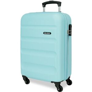 ROLL ROAD Flexibel resväska tillverkad av ABS, ett material, sidokombinationslås med 4 dubbla hjul, handbagage, bekväm insida med ett fack, Blå, 35 cm x 55 cm x 20 cm, Kabinväska ROLL ROAD Flexibel resväska tillverkad av ABS, ett material, sidokombinationslås med 4 dubbla hjul, handbagage, bekväm insida med ett fack, Blå, 35 cm x 55 cm x 20 cm, Kabinväska