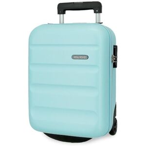 ROLL ROAD Flexibel resväska tillverkad av ABS, ett material, sidokombinationslås med 4 dubbla hjul, handbagage, bekväm insida med ett fack, Blå, Handväska ROLL ROAD Flexibel resväska tillverkad av ABS, ett material, sidokombinationslås med 4 dubbla hjul, handbagage, bekväm insida med ett fack, Blå, Handväska