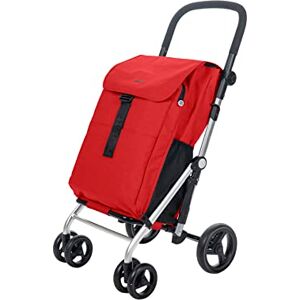 Carlett – Pack Classic Family Shoppingvagn presentkrok vikbar shoppingvagn med 4 hjul stor kapacitet 32 kg huvudväska 64 l termoväska 10,5 l + bakficka färg röd Carlett – Pack Classic Family Shoppingvagn presentkrok vikbar shoppingvagn med 4 hjul stor kapacitet 32 kg huvudväska 64 l termoväska 10,5 l + bakficka färg röd