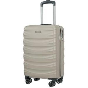 PUCCINI Polykarbonat resväska Valencia hårt skal handbagage vagn lätt resväska med tvillinghjul M-L-XL, Champagneglas, M, handbagage PUCCINI Polykarbonat resväska Valencia hårt skal handbagage vagn lätt resväska med tvillinghjul M-L-XL, Champagneglas, M, handbagage