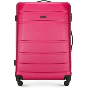 WITTCHEN GLOBE LINEStor resväska Lätt resväska Resväska Hårt bagage ABS Nummerlås Teleskophandtag 4 länkhjul Storlek L Rosa SAS/Ryanair/Norwegian/Wizz Air/BRA/Sunclass Airliness WITTCHEN GLOBE LINEStor resväska Lätt resväska Resväska Hårt bagage ABS Nummerlås Teleskophandtag 4 länkhjul Storlek L Rosa SAS/Ryanair/Norwegian/Wizz Air/BRA/Sunclass Airliness