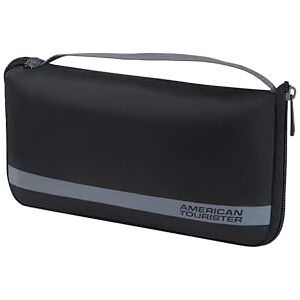 American Tourister Resväskskydd M, Vikbart Väskskydd, Resväska Skydd, 62 x 45 x 30 cm, Svart/Grå American Tourister Resväskskydd M, Vikbart Väskskydd, Resväska Skydd, 62 x 45 x 30 cm, Svart/Grå