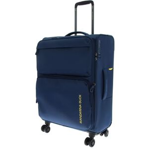 Mandarina Duck Zephyr Trolley MEDIUM EXP, klänning blå, 43 cm x 25 cm x 67 cm, Trolley medio espandibile in tessuto morbido Mandarina Duck Zephyr Trolley MEDIUM EXP, klänning blå, 43 cm x 25 cm x 67 cm, Trolley medio espandibile in tessuto morbido