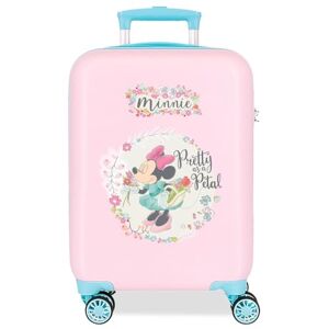Disney Joumma Mimmi blommor kabinväska rosa 33 x 50 x 20 cm styv 2 kg sida kombinationslås ABS 2 kg 33L handbagage, Rosa, Talla única, Kabinväska Disney Joumma Mimmi blommor kabinväska rosa 33 x 50 x 20 cm styv 2 kg sida kombinationslås ABS 2 kg 33L handbagage, Rosa, Talla única, Kabinväska
